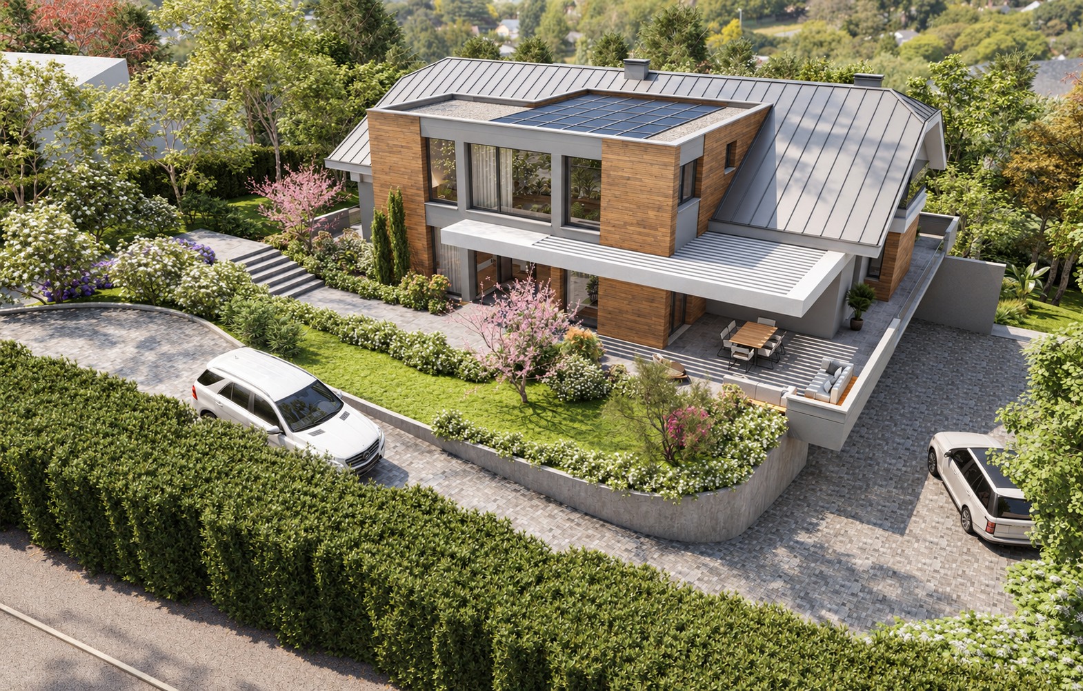 Two-Family Villa in Carimate — view 3