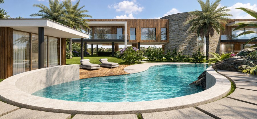 Villa con piscina: Italia