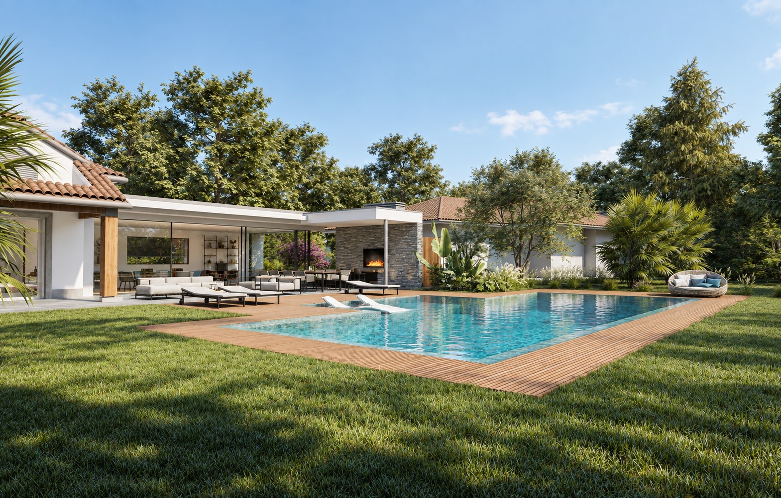 Contemporary Villa — view 3