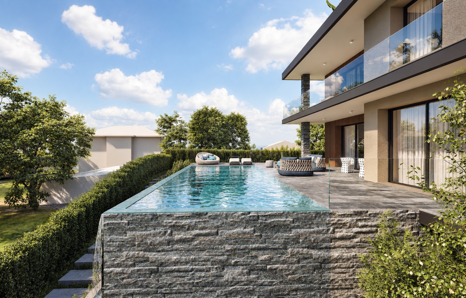 Ristrutturazione villa a Cantù — vista 4