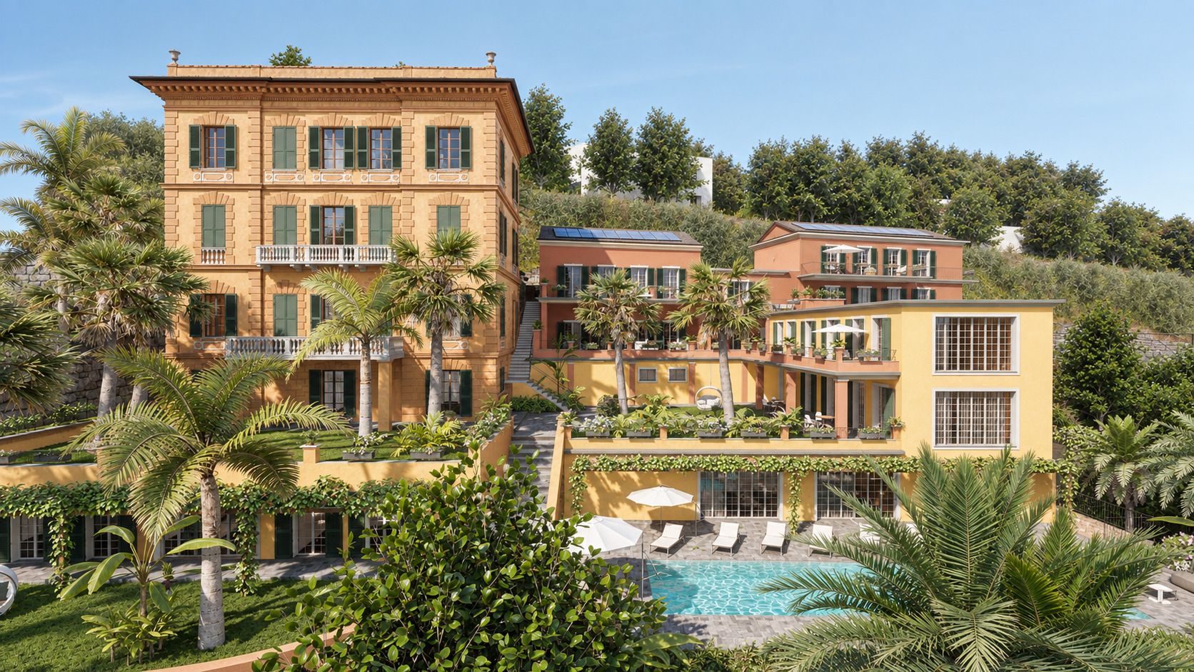 Residences in Zoagli — view 5