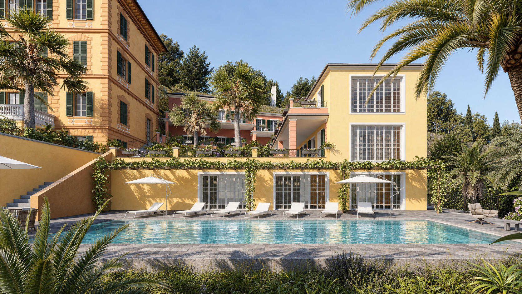 Residences in Zoagli — view 6