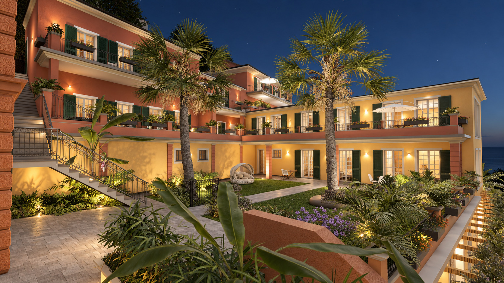 Residences in Zoagli — view 13