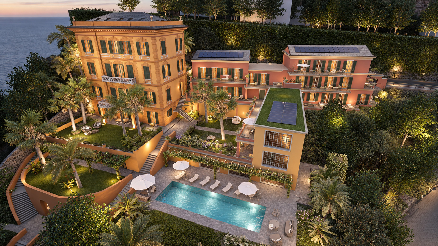 Residences in Zoagli — view 14