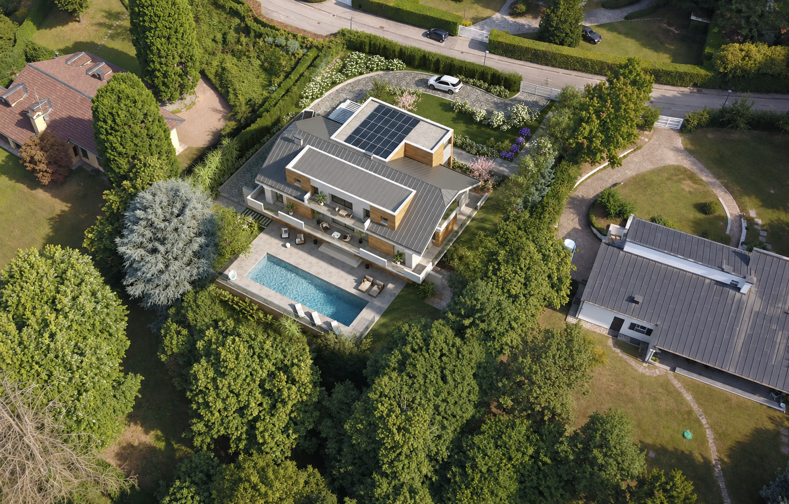 Two-Family Villa in Carimate — view 22
