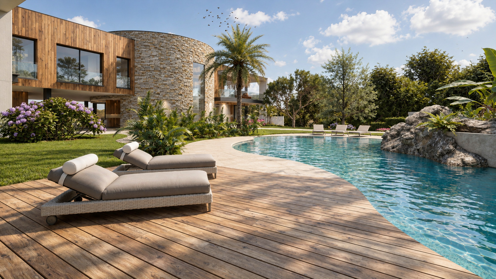 Villa with Pool — view 4