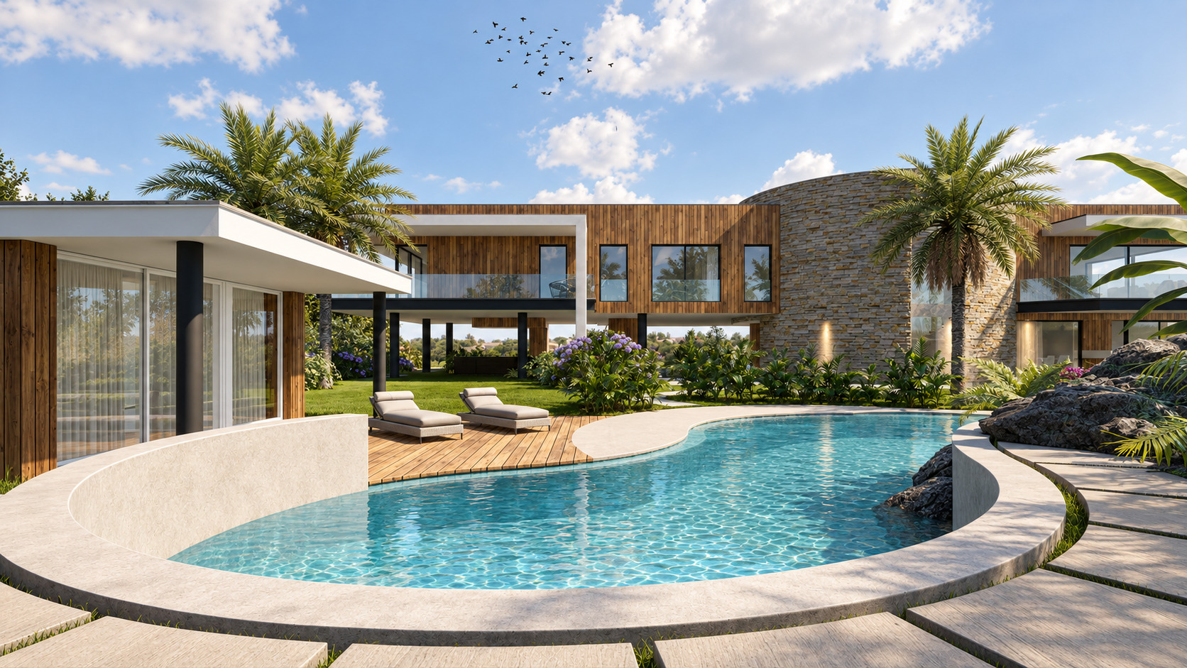 Villa with Pool — view 5