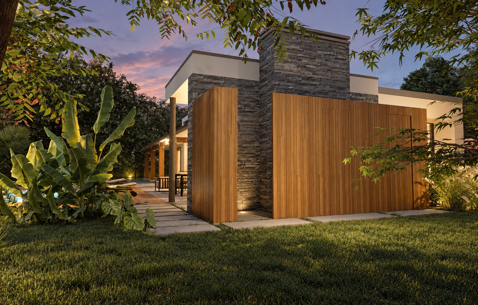 Contemporary Villa — view 27