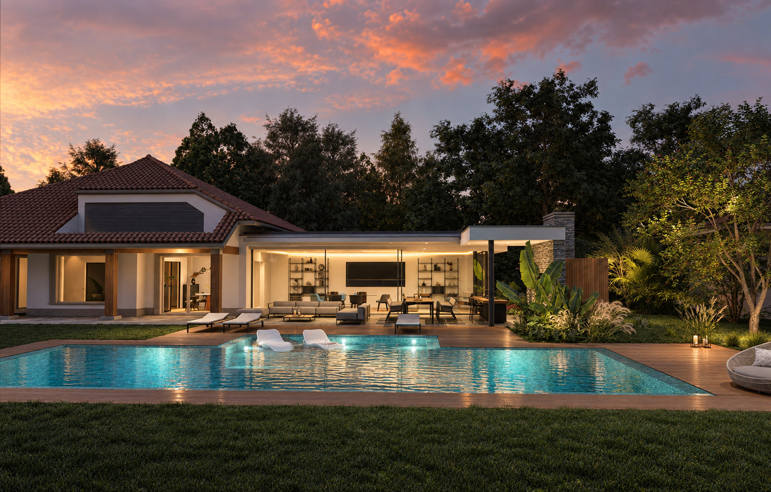 Contemporary Villa — view 30