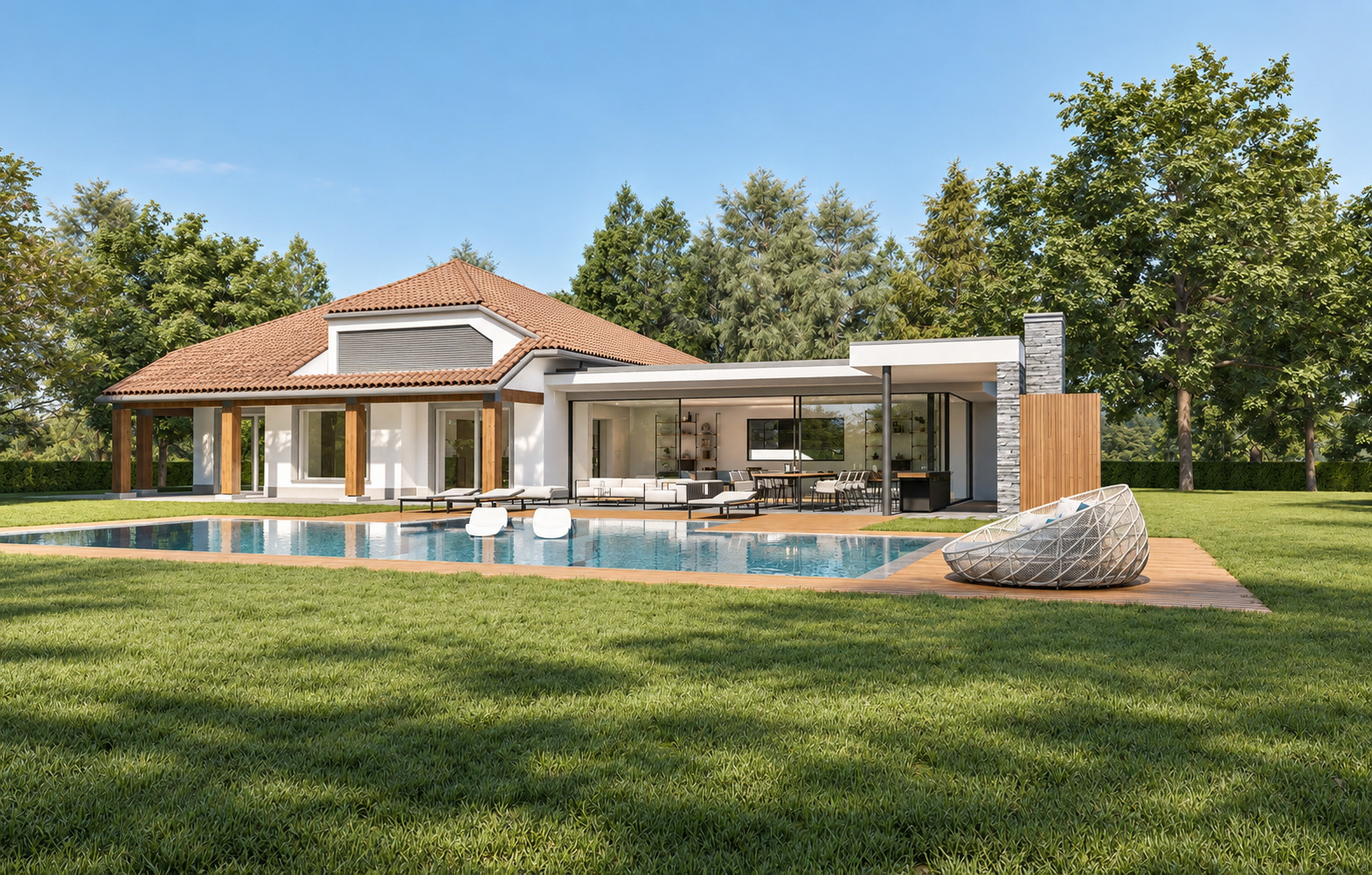 Contemporary Villa — view 4