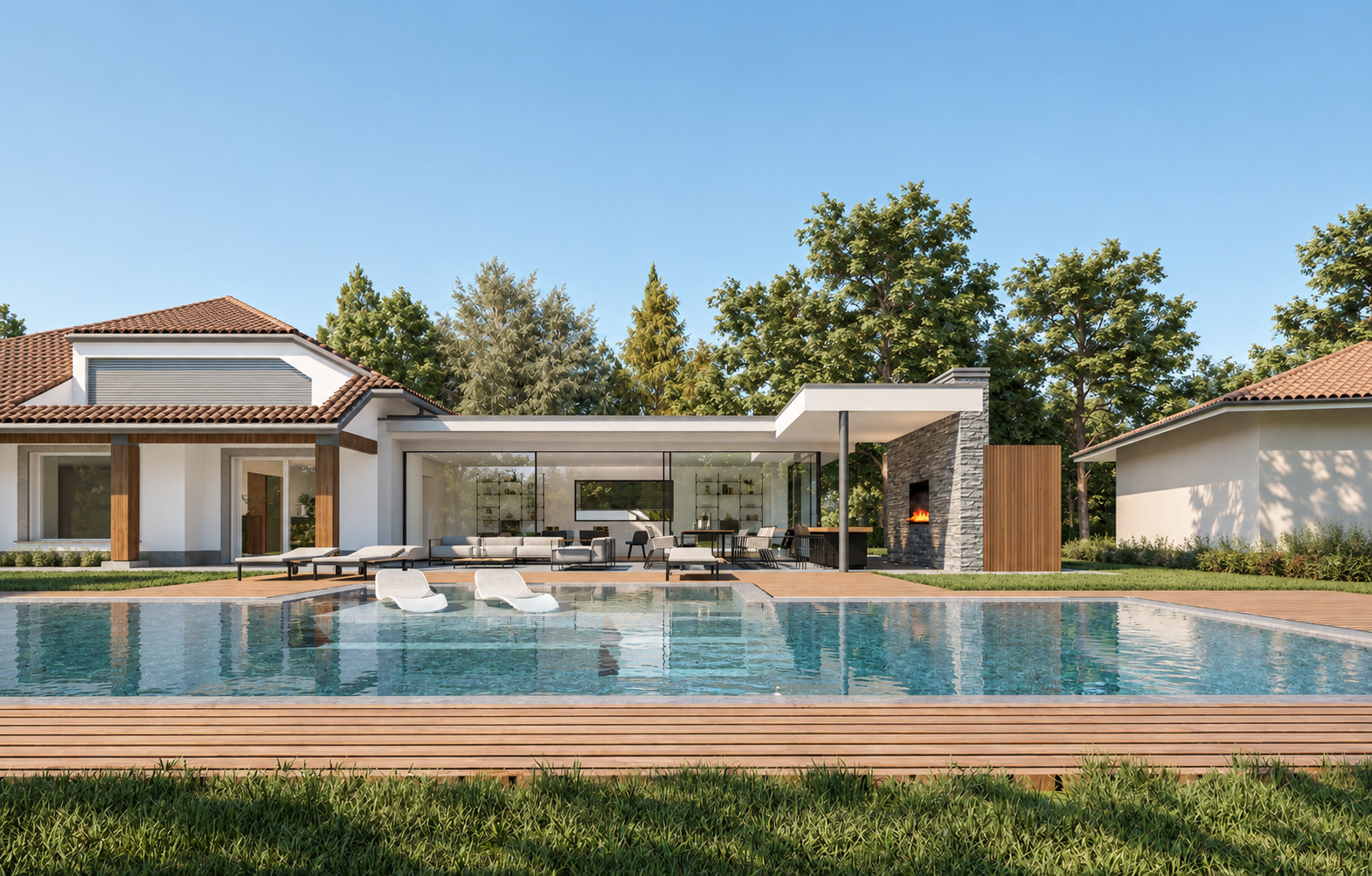 Contemporary Villa — view 9