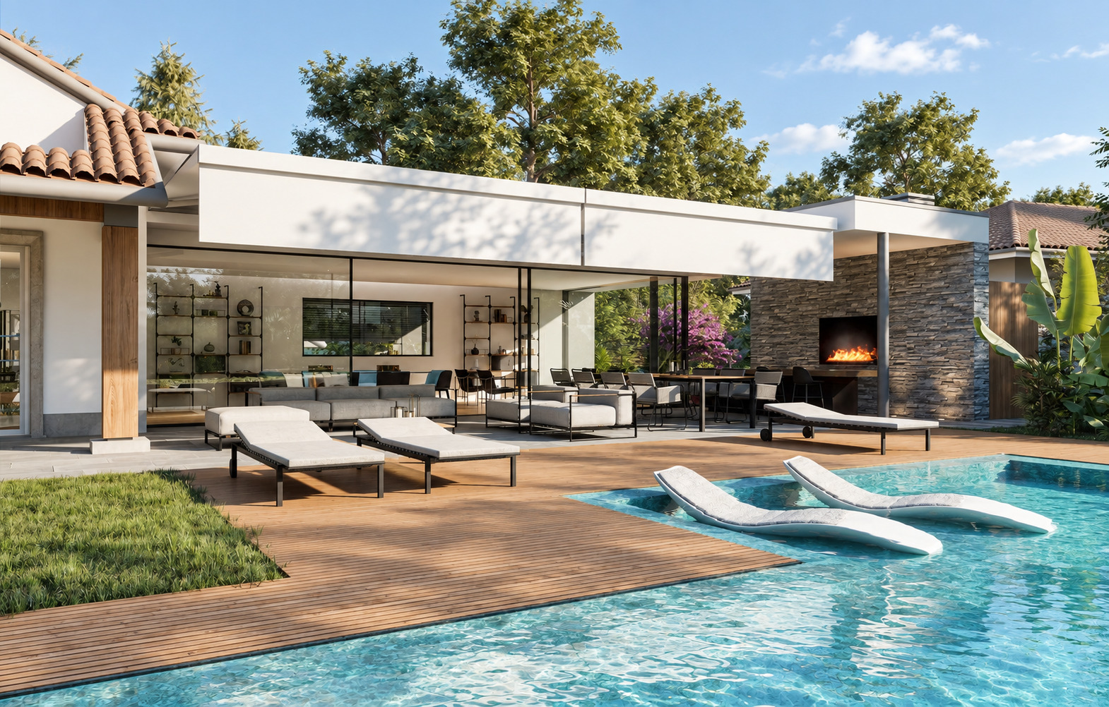 Contemporary Villa — view 10