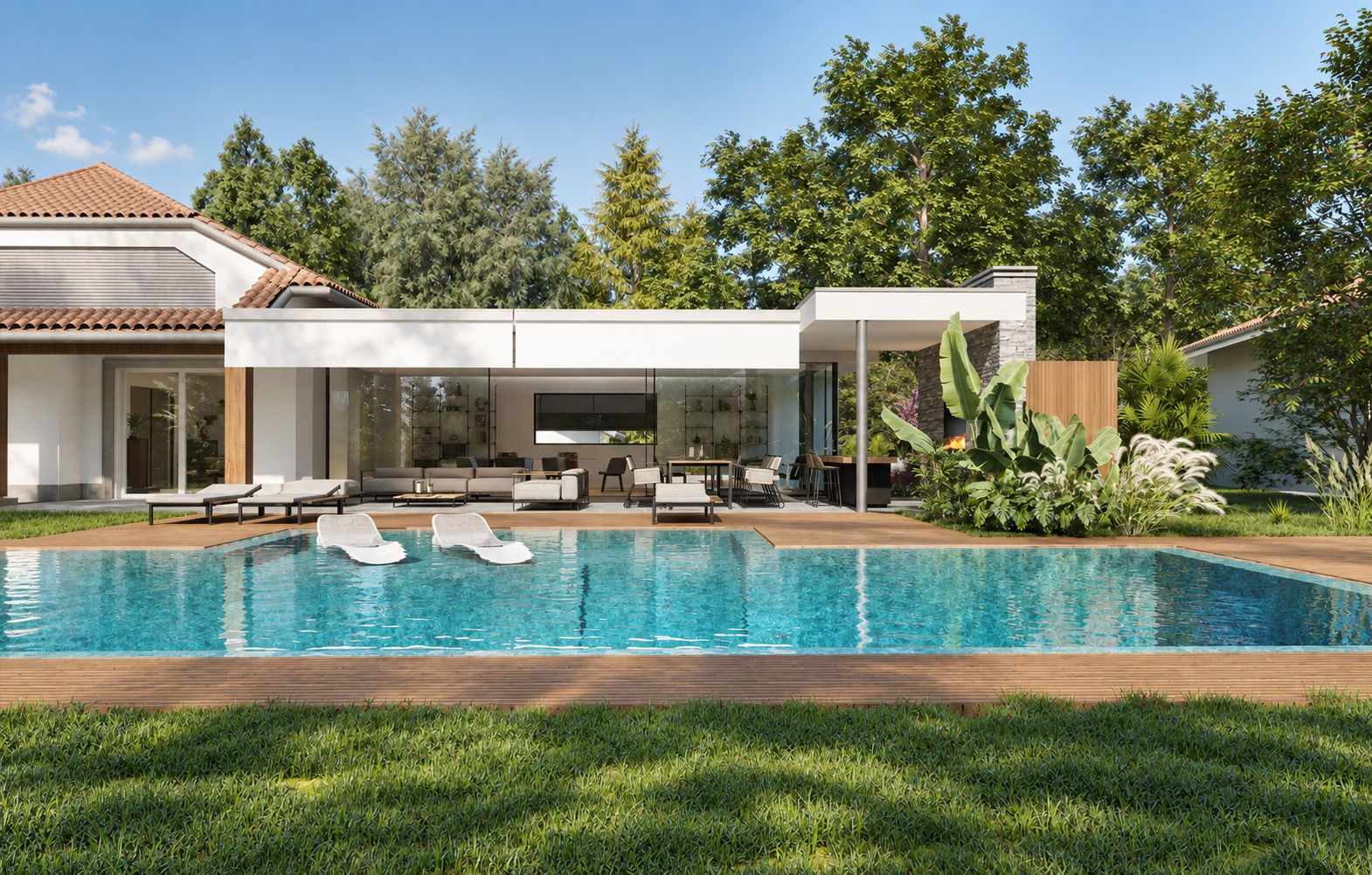 Contemporary Villa — view 12