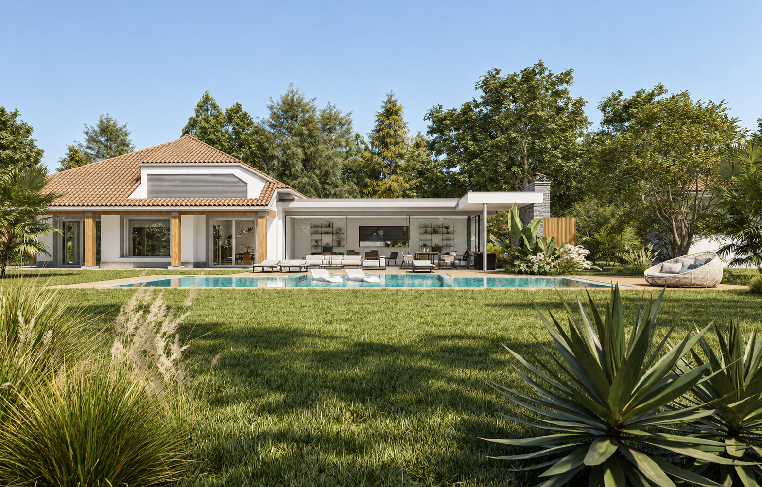 Contemporary Villa — view 13