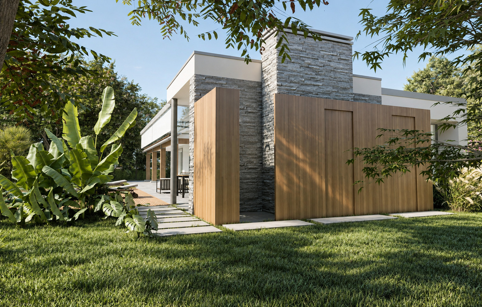 Contemporary Villa — view 15
