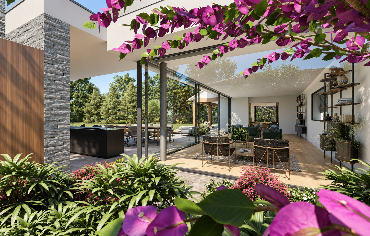 Contemporary Villa — view 16