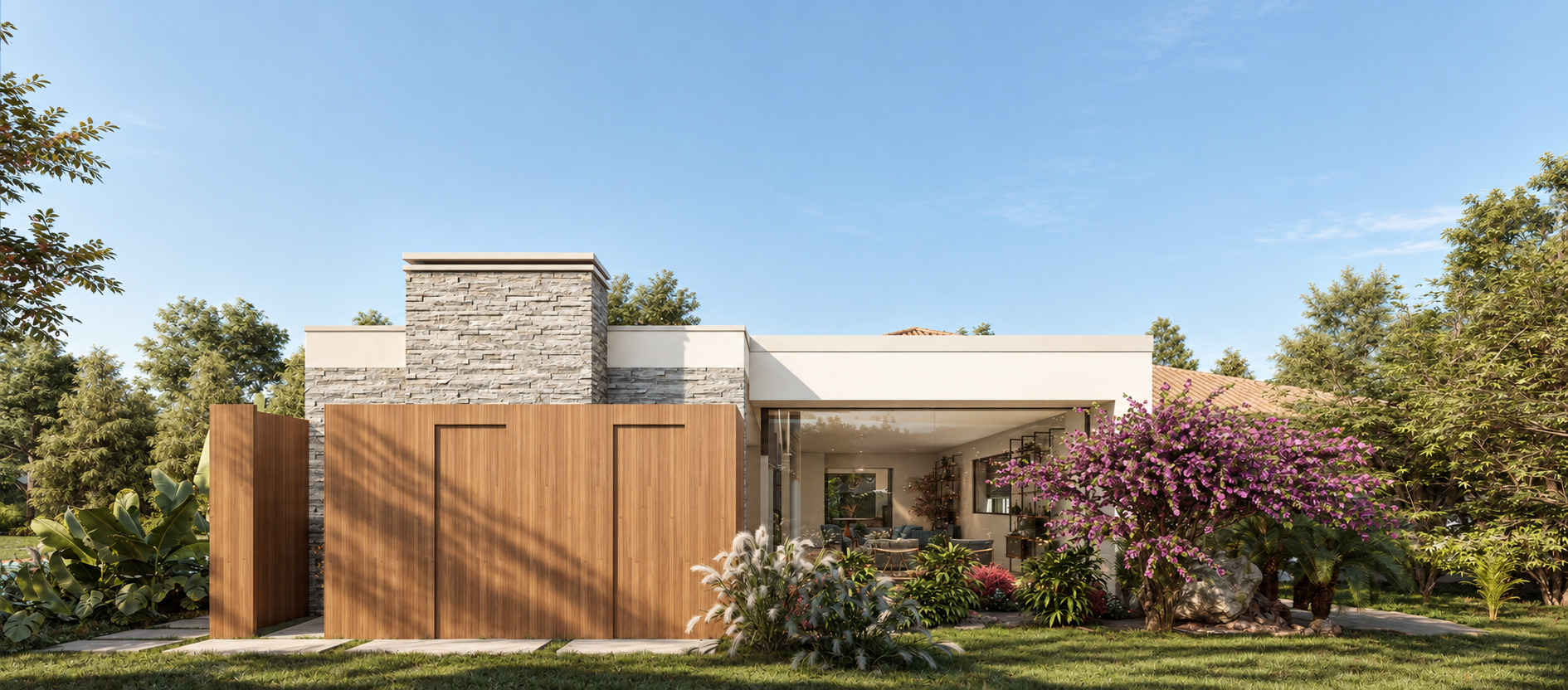 Contemporary Villa — view 17