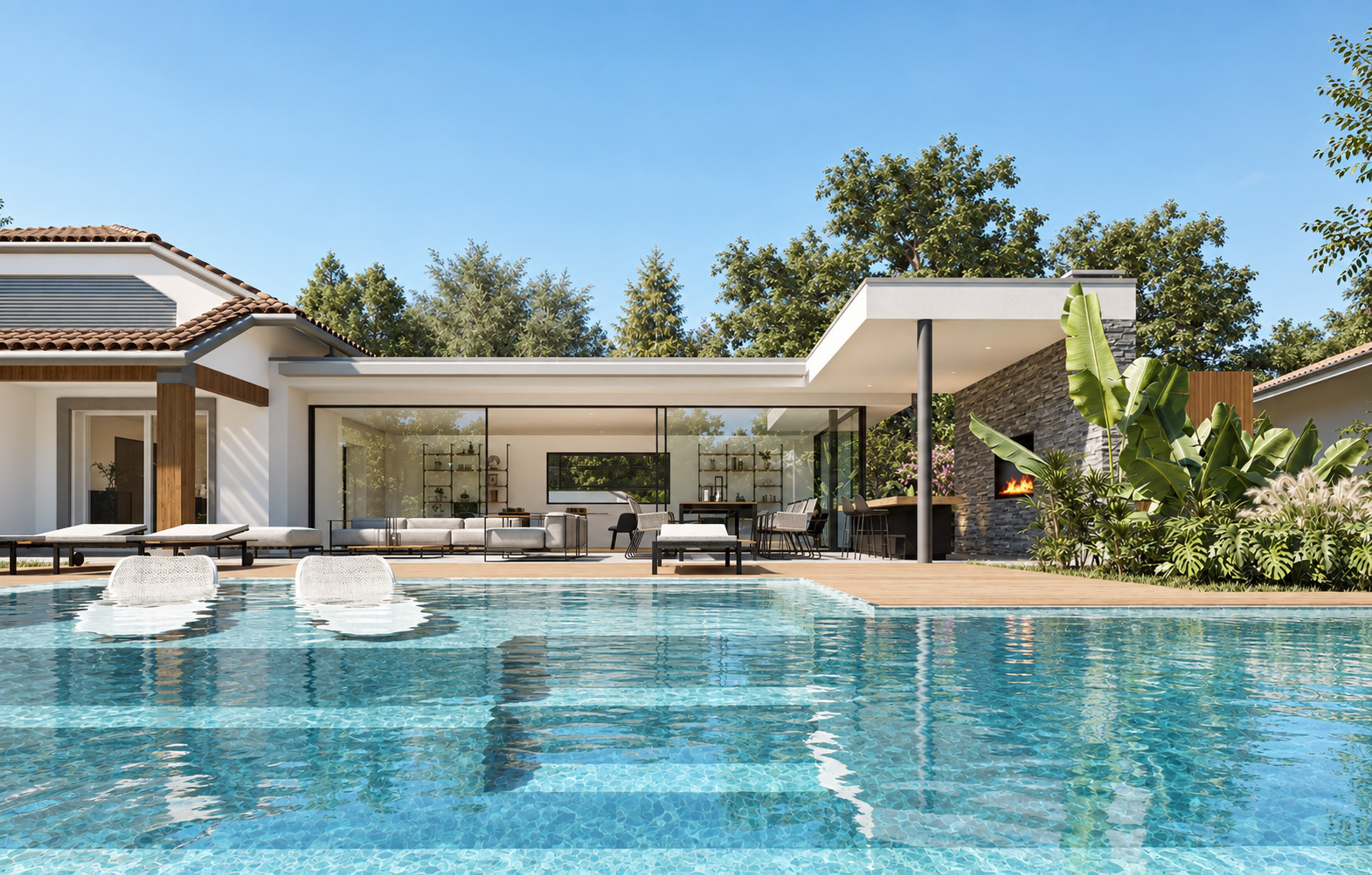 Contemporary Villa — view 22