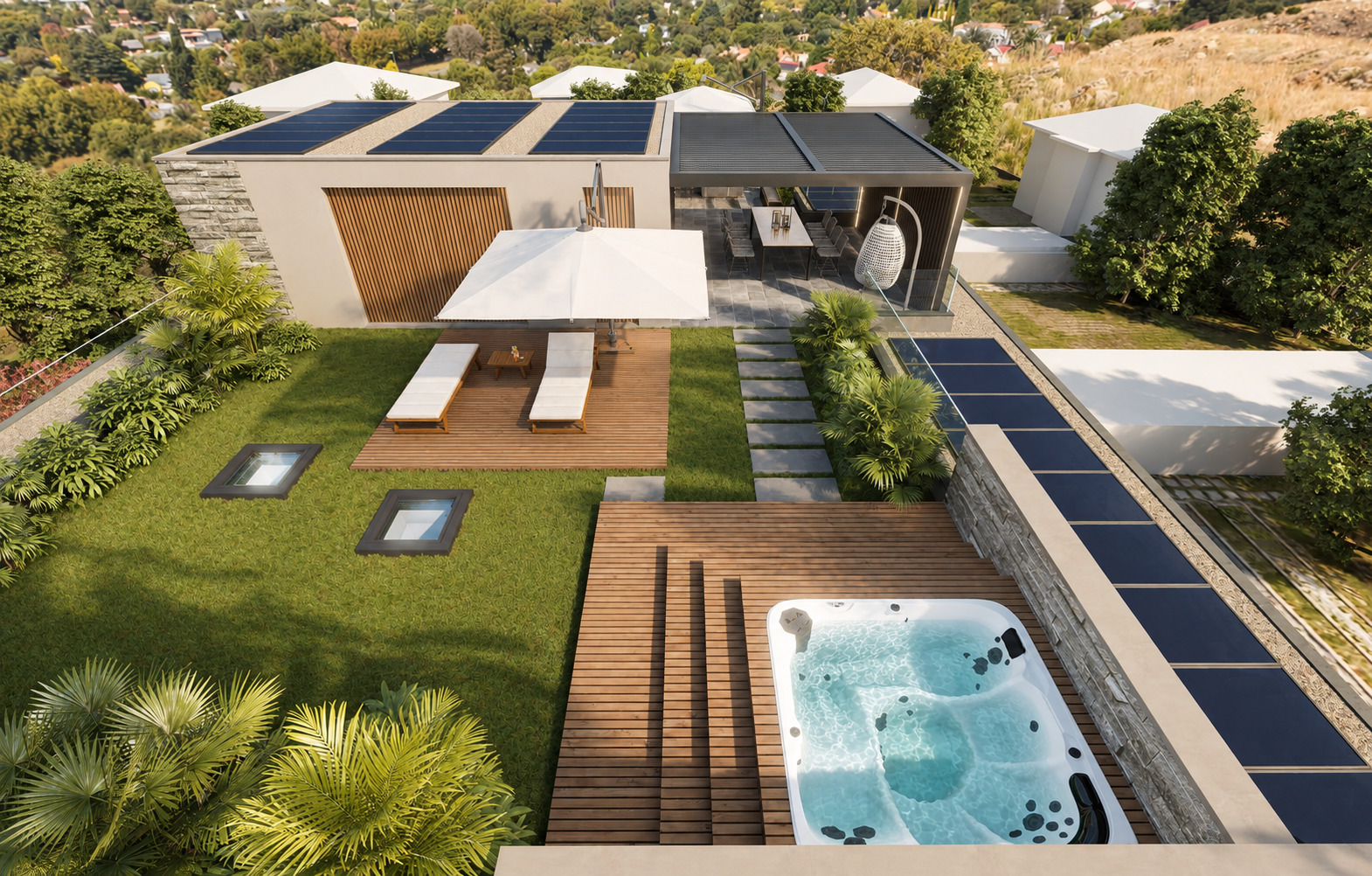 Ristrutturazione villa a Cantù — vista 8