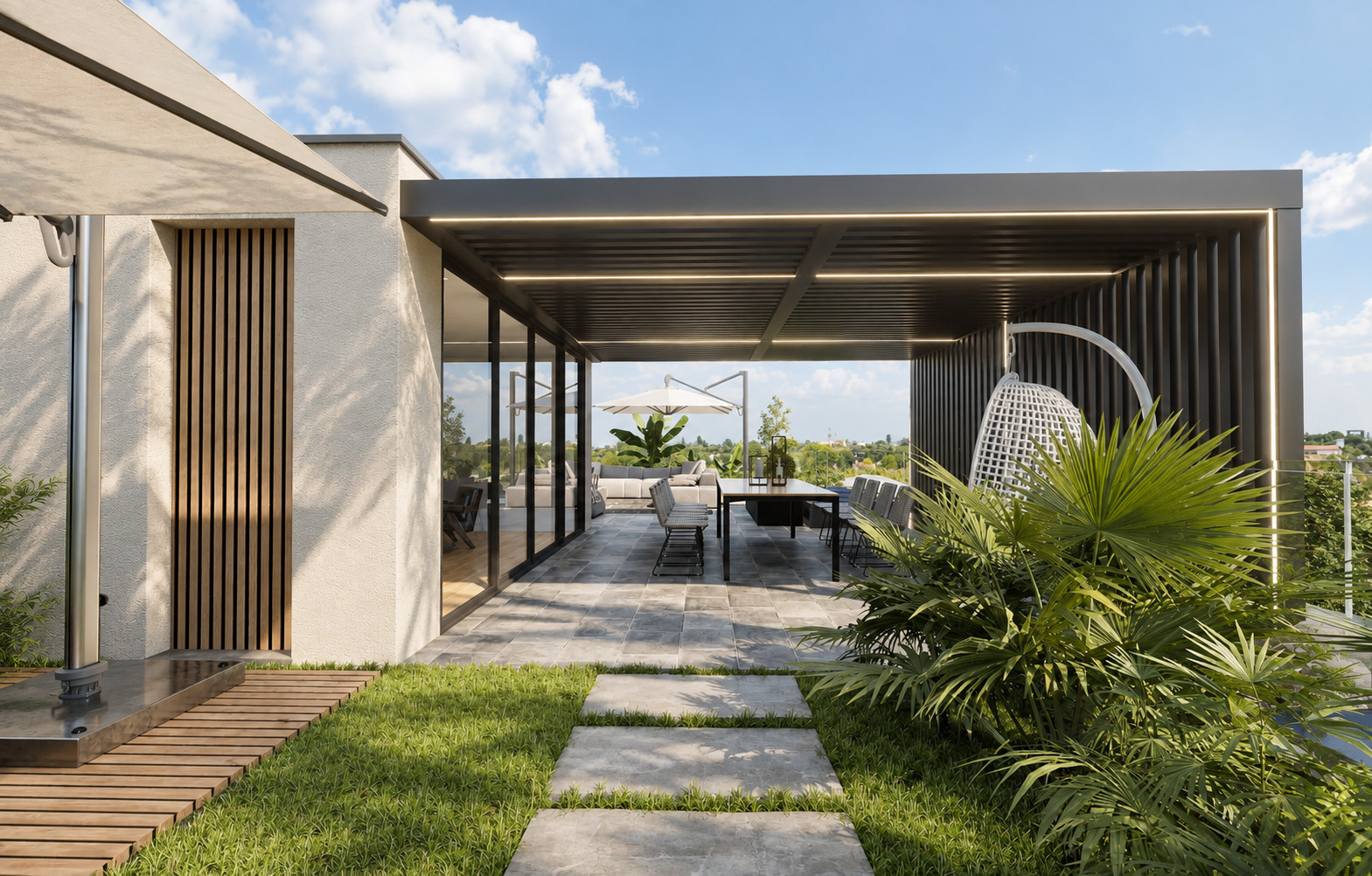 Ristrutturazione villa a Cantù — vista 10