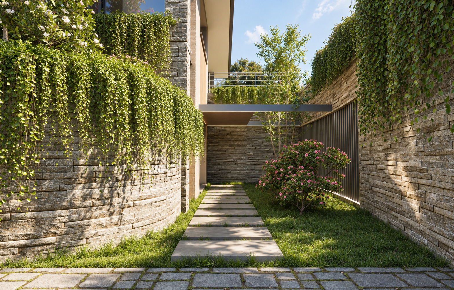 Ristrutturazione villa a Cantù — vista 23