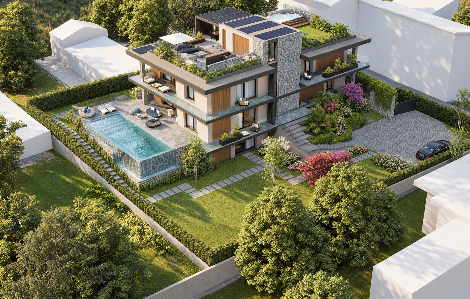 Ristrutturazione villa a Cantù — vista 25