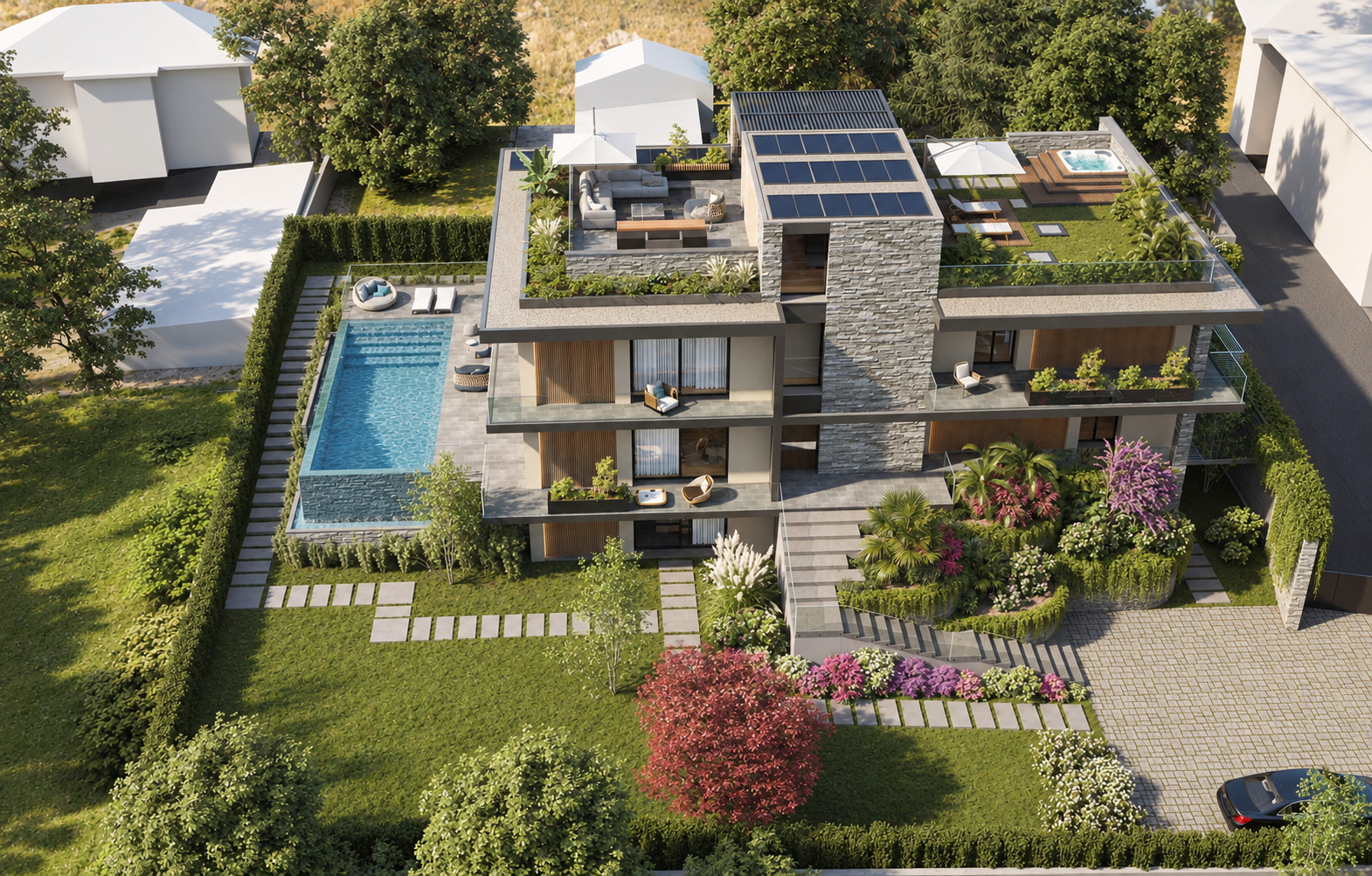 Ristrutturazione villa a Cantù — vista 26
