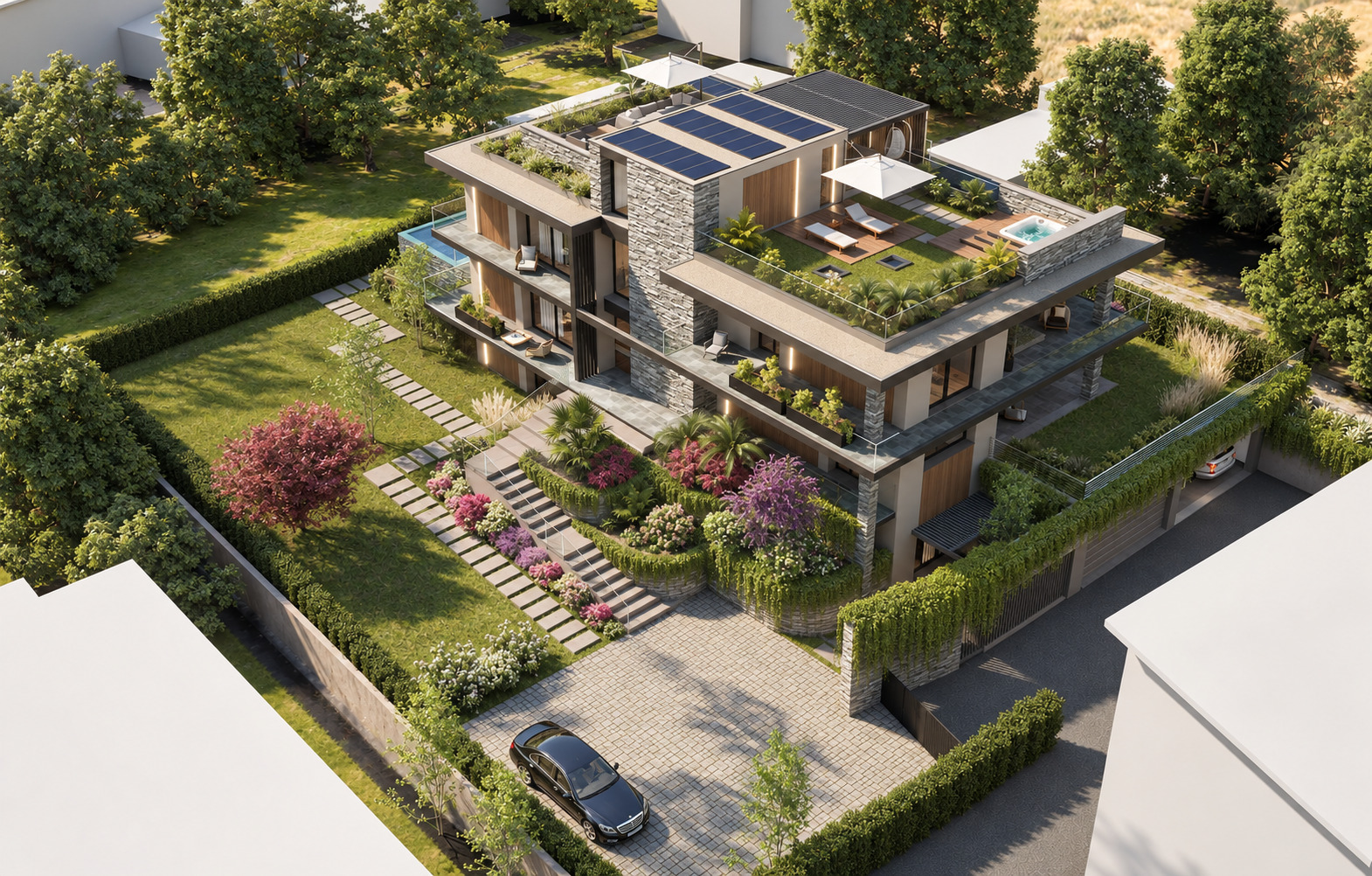 Ristrutturazione villa a Cantù — vista 27